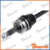 Demi-Arbre de Transmission gauche avant pour SUZUKI | NPW-SU-023, 18-301330